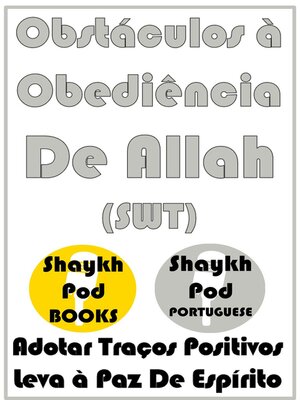 cover image of Obstáculos à Obediência De Allah (SWT)